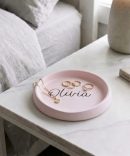 Personalised Round Trinket Dish