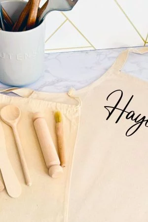 Molly's Boutique Gifts Personalised Kids Cotton Apron