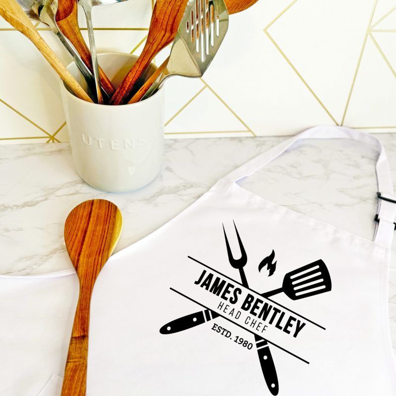 Molly's Boutique Personalised Head Chef Apron