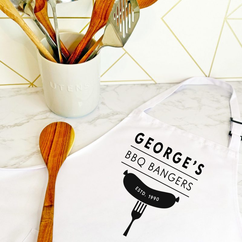 Molly's Boutique Personalised BBQ Apron