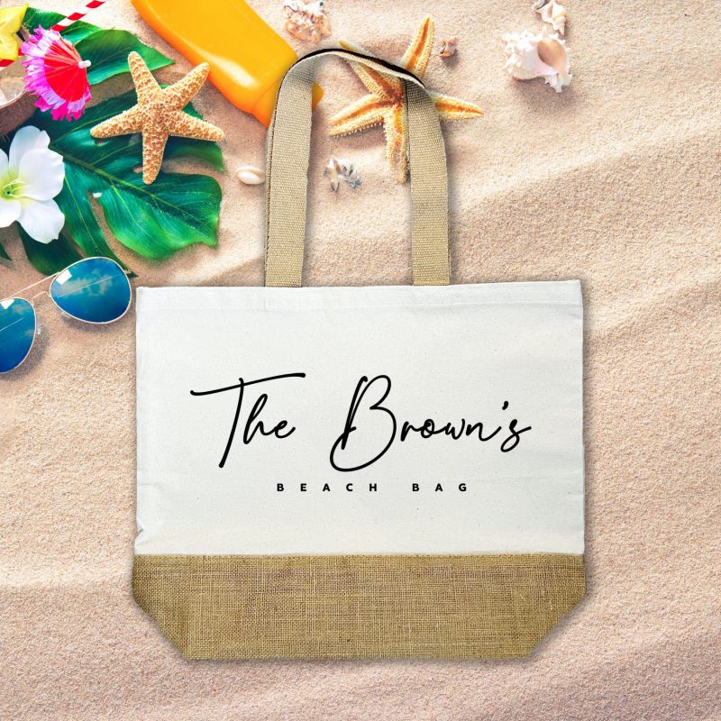 Molly's Boutique Family Jute Bag