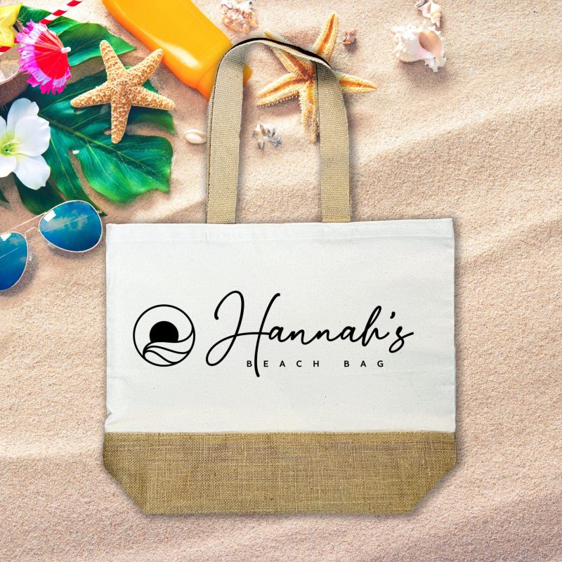 Molly's Boutique Personalised Beach Bag Sunrise