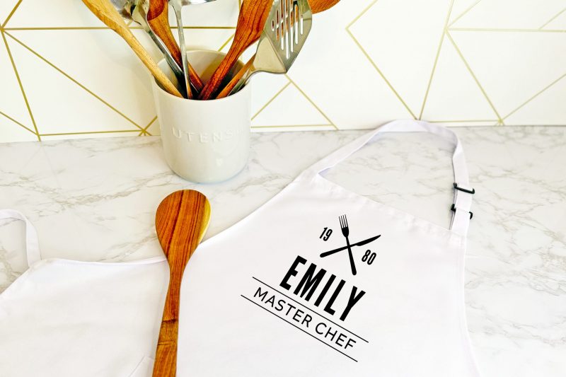 Mollys Boutique Personalised Master Chef Apron