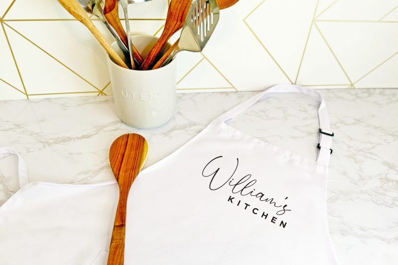 Mollys Boutique Personalised Chef Apron