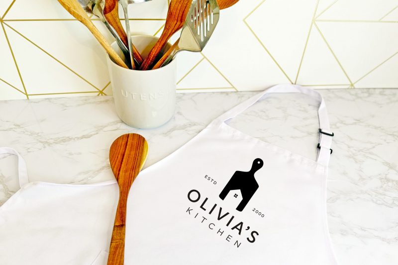 Mollys Boutique Personalised Kitchen Apron