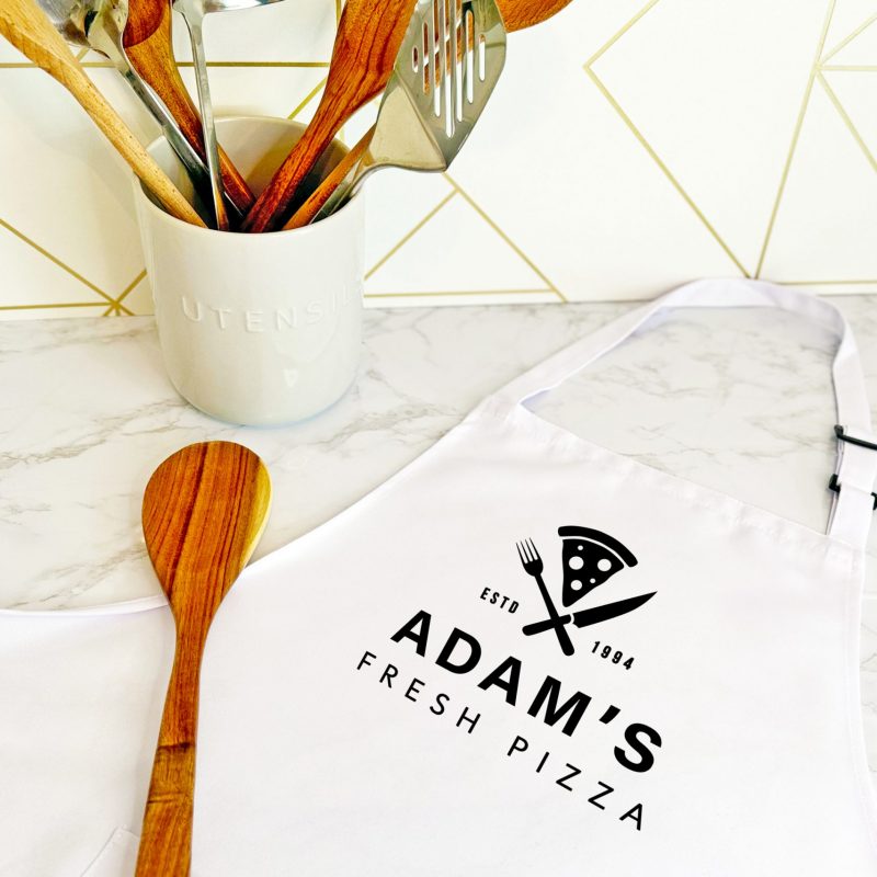Molly's Boutique Personalised Pizza Oven Apron