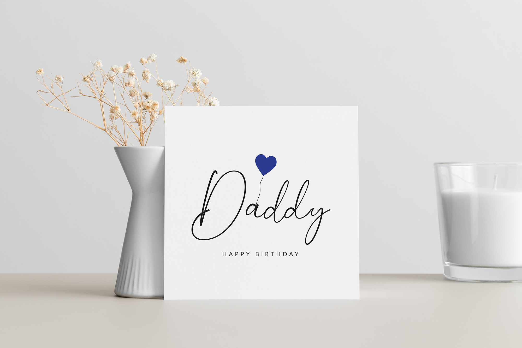 Molly's Boutique Personalised Dad Birthday Card