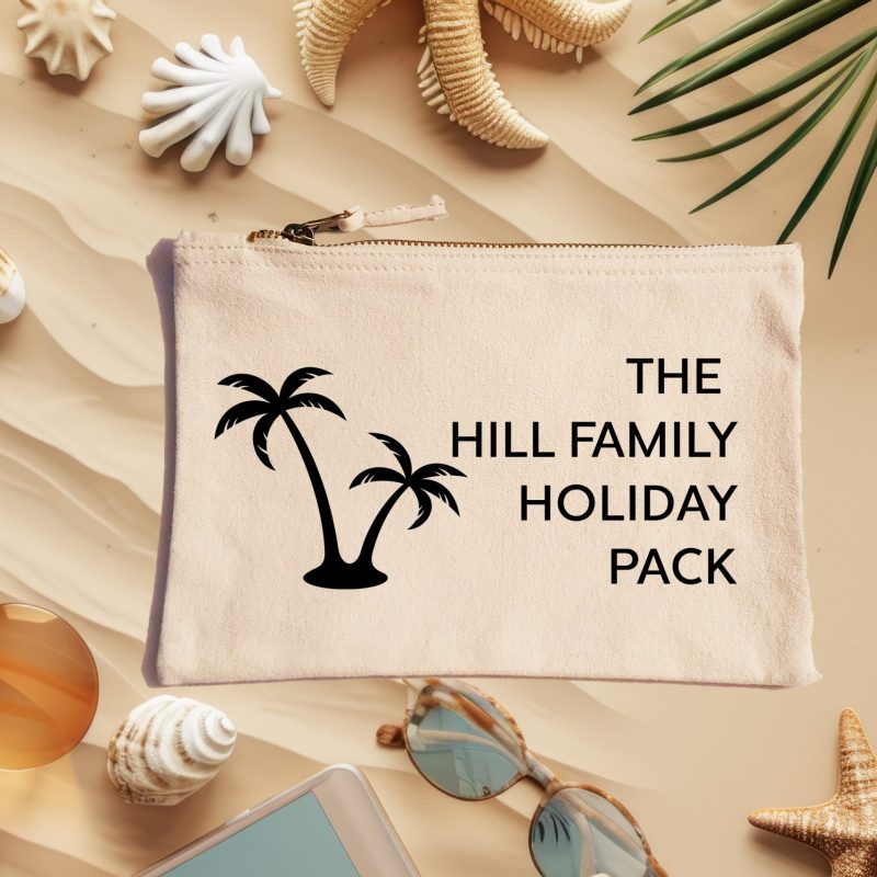 Molly's Boutique Personalised Travel Pouch