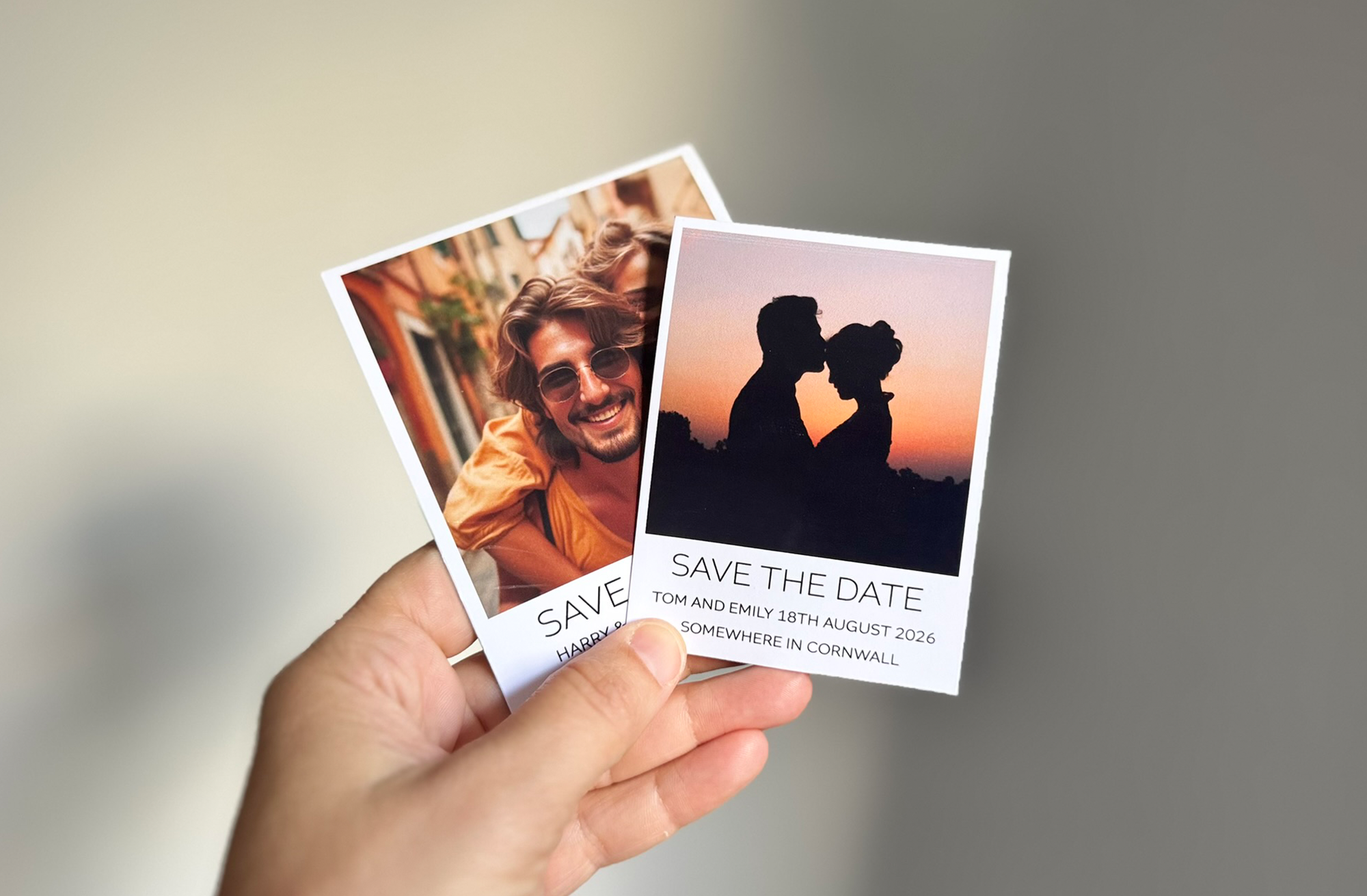 Mollys Boutique Personalised Save the Date Fridge Magnets
