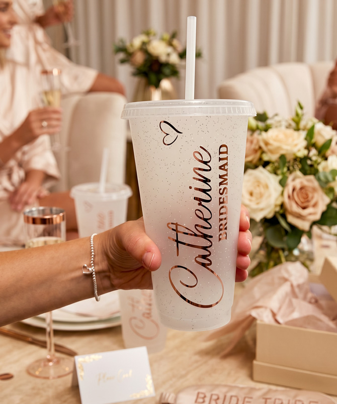 Molly's Boutique Personalised Hen-Party/Bridal Cold Cup