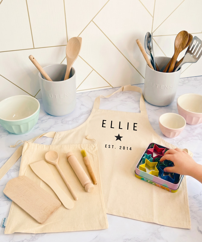 Molly's Boutique Personalised Kids Star Apron