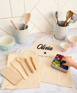Molly's Boutique Personalised Star Chef/Baker Kids Apron