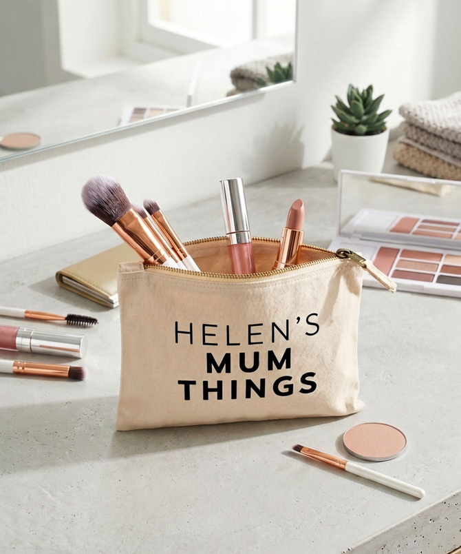 Molly's Boutique Personalised Mum Things Accessories Pouch