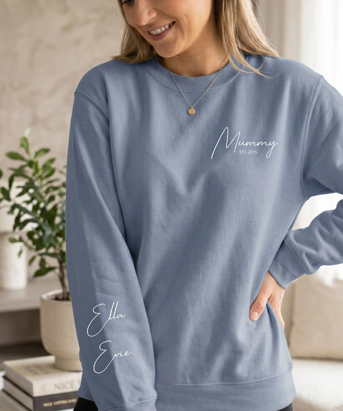 Molly's Boutique Personalised Mummy Jumper