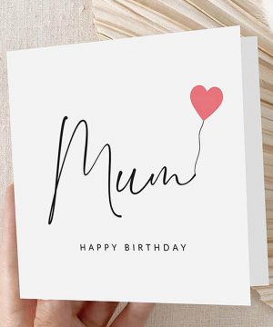 Molly's Boutique Personalised 'Mum' Birthday Card