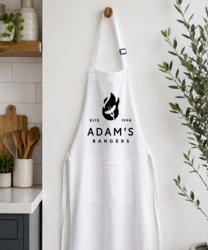 Molly's Boutique Personalised BBQ Bangers Apron