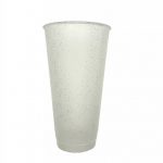 Personalised Reusable Cold Cup - White Sparkle