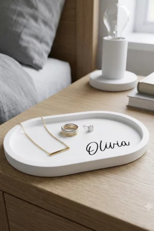 Molly's Boutique Personalised Oblong Trinket Dish