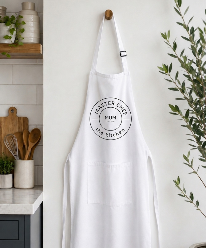Molly's Boutique Personalised Master Chef Apron