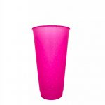 Personalised Reusable Cold Cup - Pink Sparkle