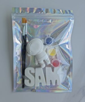 Molly's Boutique Personalised Paint Kits for Kids - Spaceman