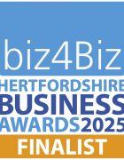 Hertfordshire Business Awards Finalist 2025