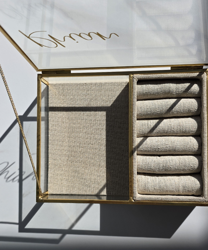 Personalised Glass Jewellery Box - Image 3