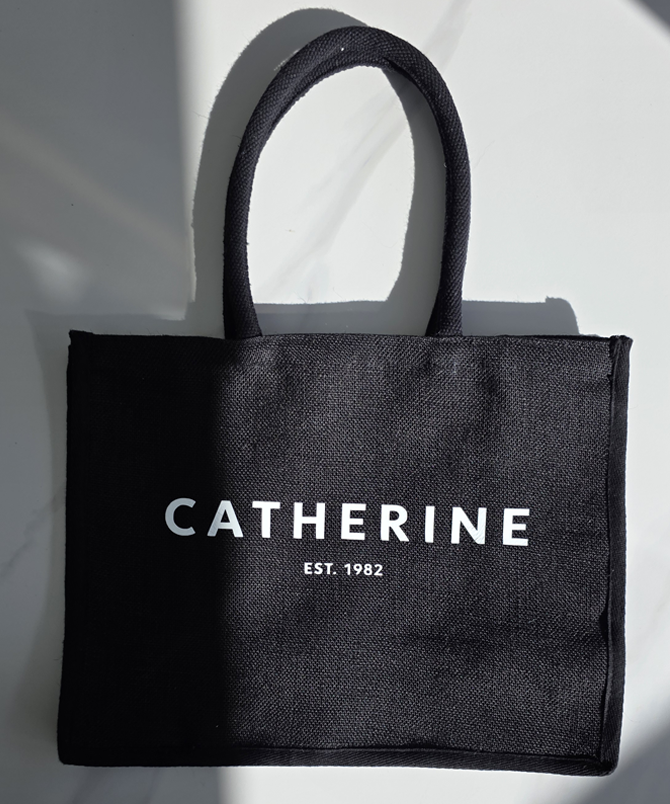 Personalised Jute Bag Bag - Image 3