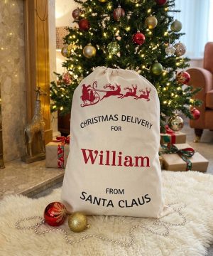 Molly's Boutique Personalised Santa Sack